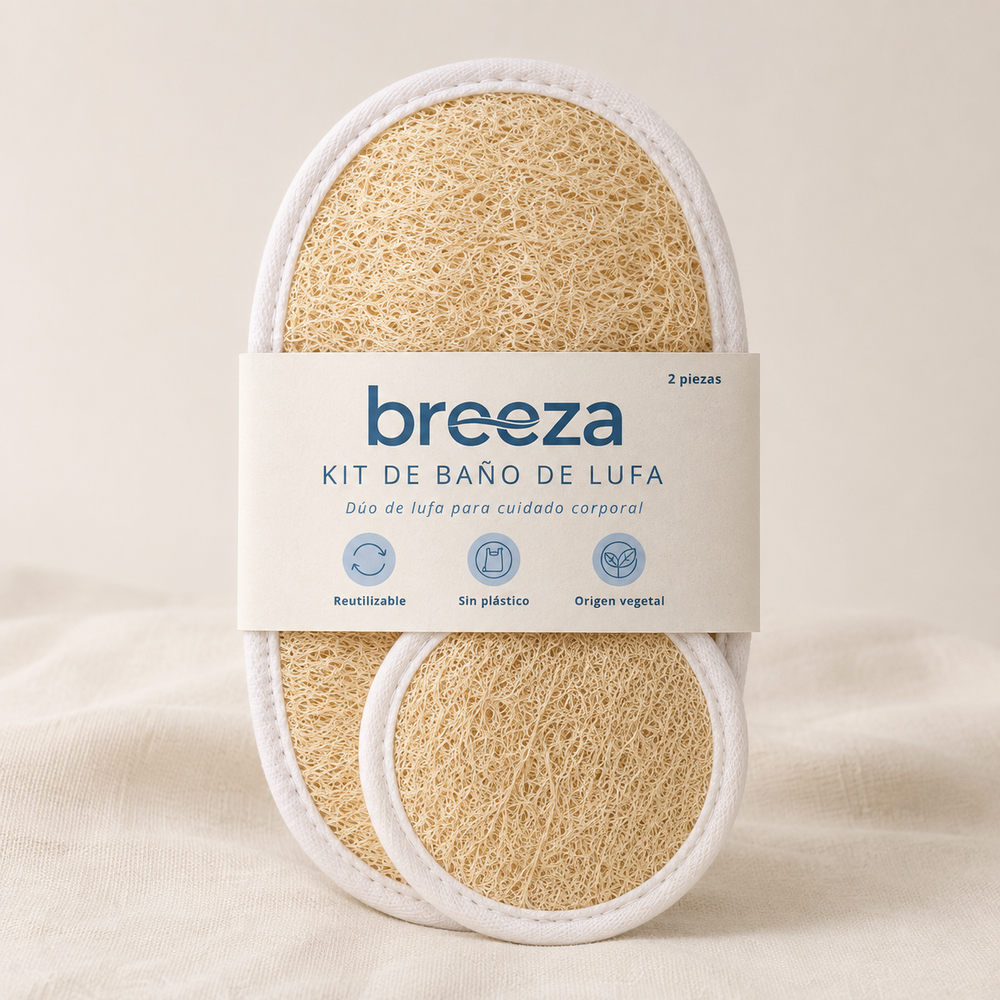 Kit Exfoliante de Baño de Lufa | 2 piezas