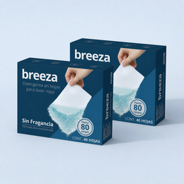 Pack Breeza de dos cajas Sin Fragancia